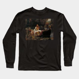 The Lady of Shalott -  John William Waterhouse Long Sleeve T-Shirt